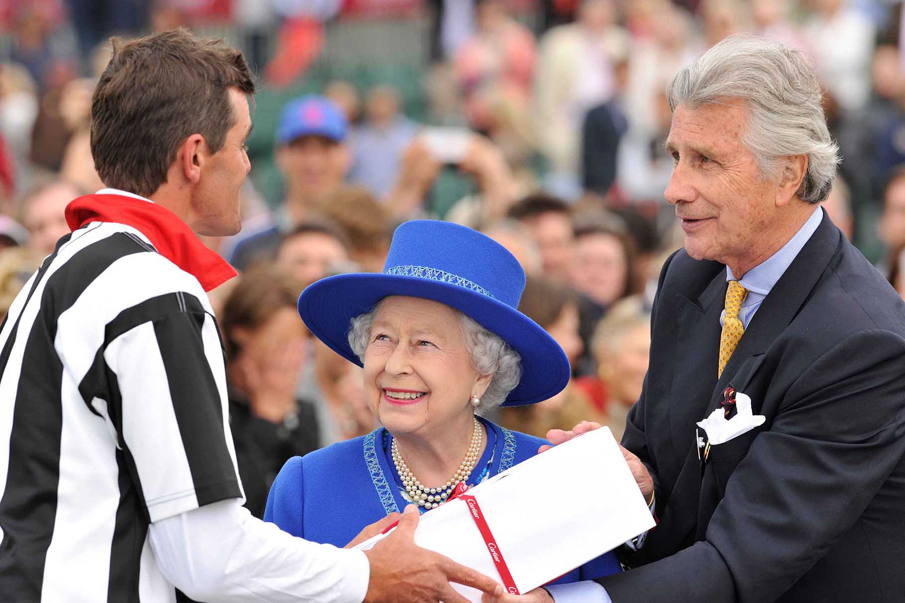 30. Umpire HM The Queen Mr Arnaud Bamberger